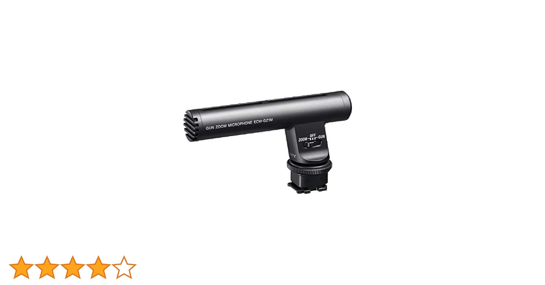 Amazon.co.jp: Sony ECMGZ1M.SYH ガンズーム マイク MIシュー用
